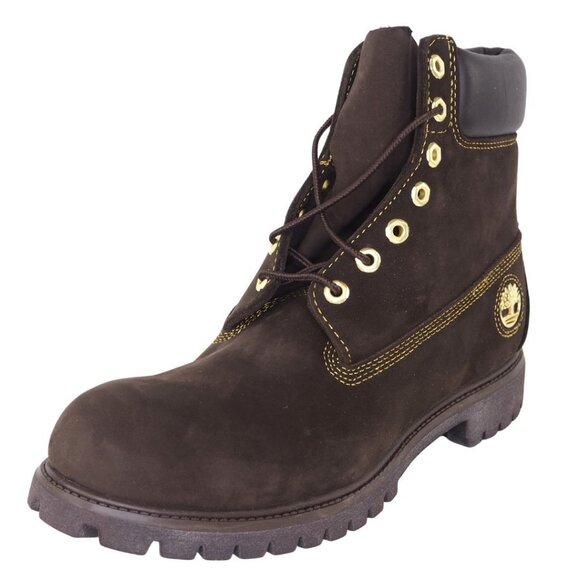 Timberland 6IN Premium P&G Brown Mens Boots Waterproof Leather - Picture 1 of 12